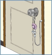 Home Burglar Alarm Door Indoor Setup Home Burglar Alarm Door Indoor Setup