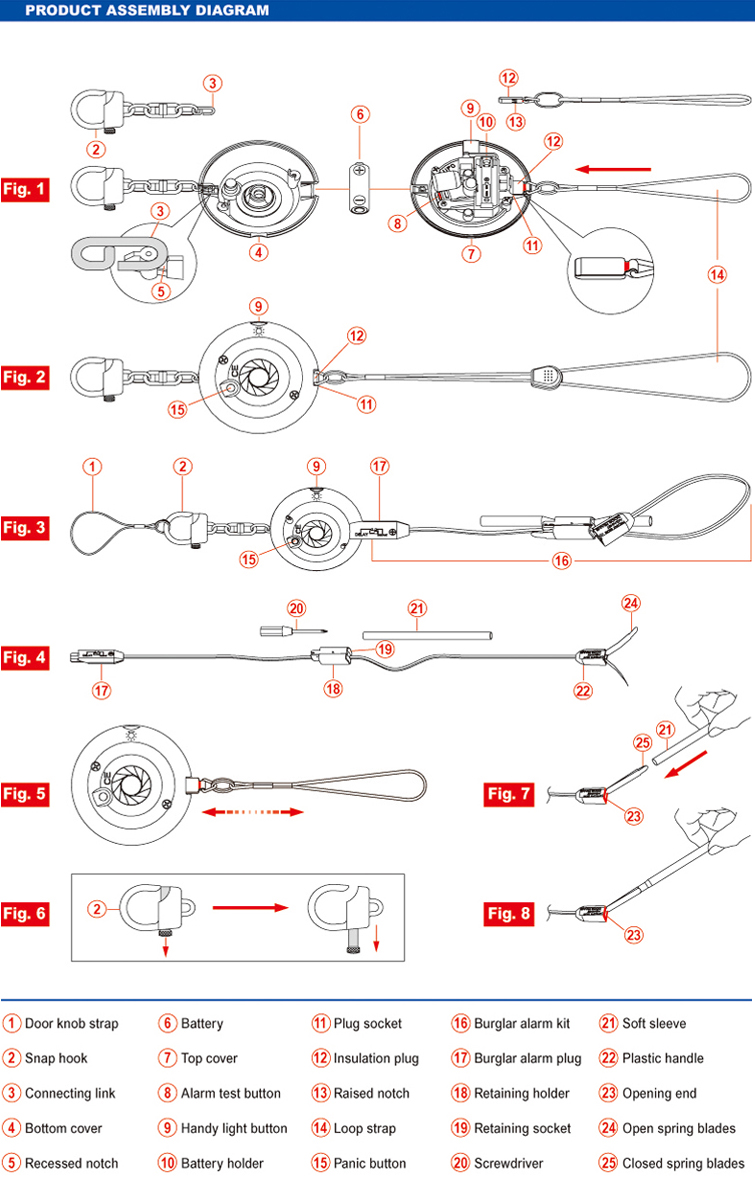 PRODUCT ASSEMBLY DIAGRAM
